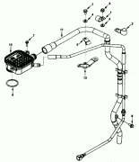Сапун картера двигателя Cummins ISLe 400