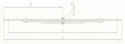 Рессора ГАЗ 3302-2913012-10 дополнительная Рессора ГАЗ 3302-2913012-10 дополнительная
